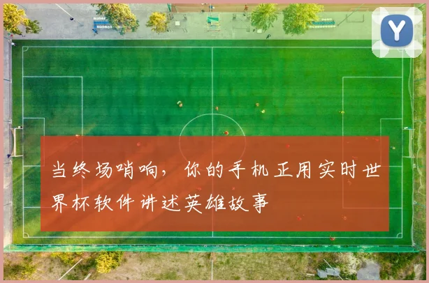 当终场哨响，你的手机正用实时世界杯软件讲述英雄故事